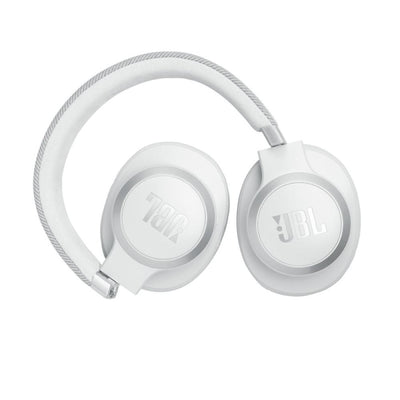 JBL Live 770NC Wireless Over-Ear Noise Cancelling Headphones - White