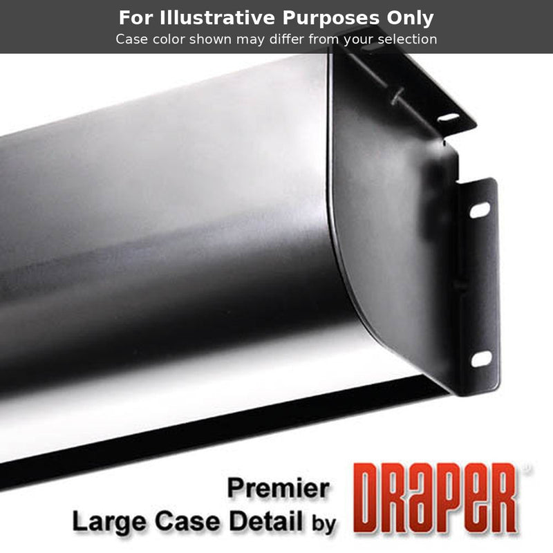 Draper 101183-White Premier 130 diag. (78x104) - Video [4:3] - Matt White XT1000V 1.0 Gain