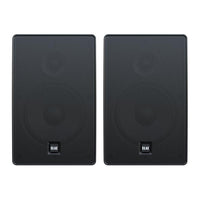 ELAC Muro Pro Outdoor/Indoor 6.5" On-Wall Speaker - OD-M61T-BK - (Pair)