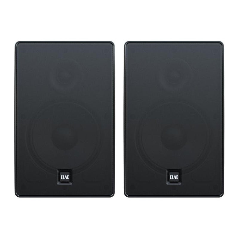 ELAC Muro Outdoor/Indoor 6.5 On-Wall Speaker - OD-M61-BK - (Pair)