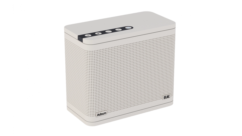 ELAC NAVA100 Portable Bluetooth Speaker - White