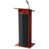 Power Plus Electronic Sound Full Floor Lectern/Podium in Mahogany - 111PLS