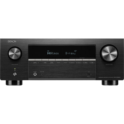 Denon AVR-X2900H 7.2 Ch. 95W 4K/8K Dolby Atmos AV Receiver Powered by HEOS