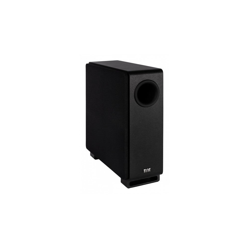 ELAC Muro SUB2010 Compact subwoofer with optional wireless capability and Bluetooth app control (Black)