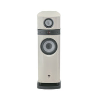 Focal Scala Utopia EVO M High-End 3-Way Floorstanding Hi-Fi Speaker (Off White High Gloss)