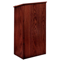 Full Floor Lectern/Podium in Mahogany - 222MY