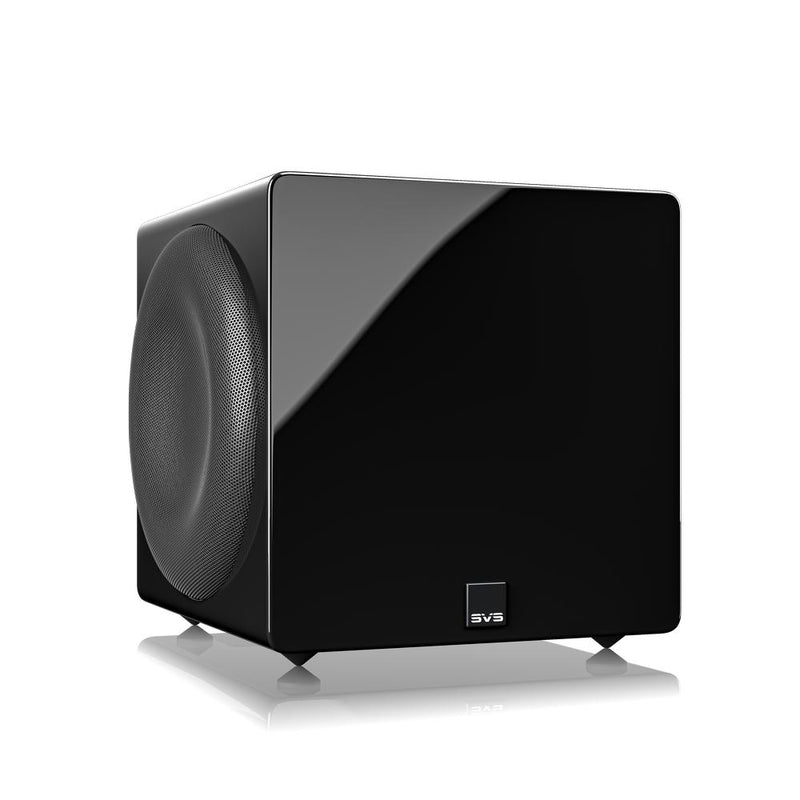 SVS 3000 Micro R|Evolution Powered Compact Subwoofer with App Control - Piano Gloss Black
