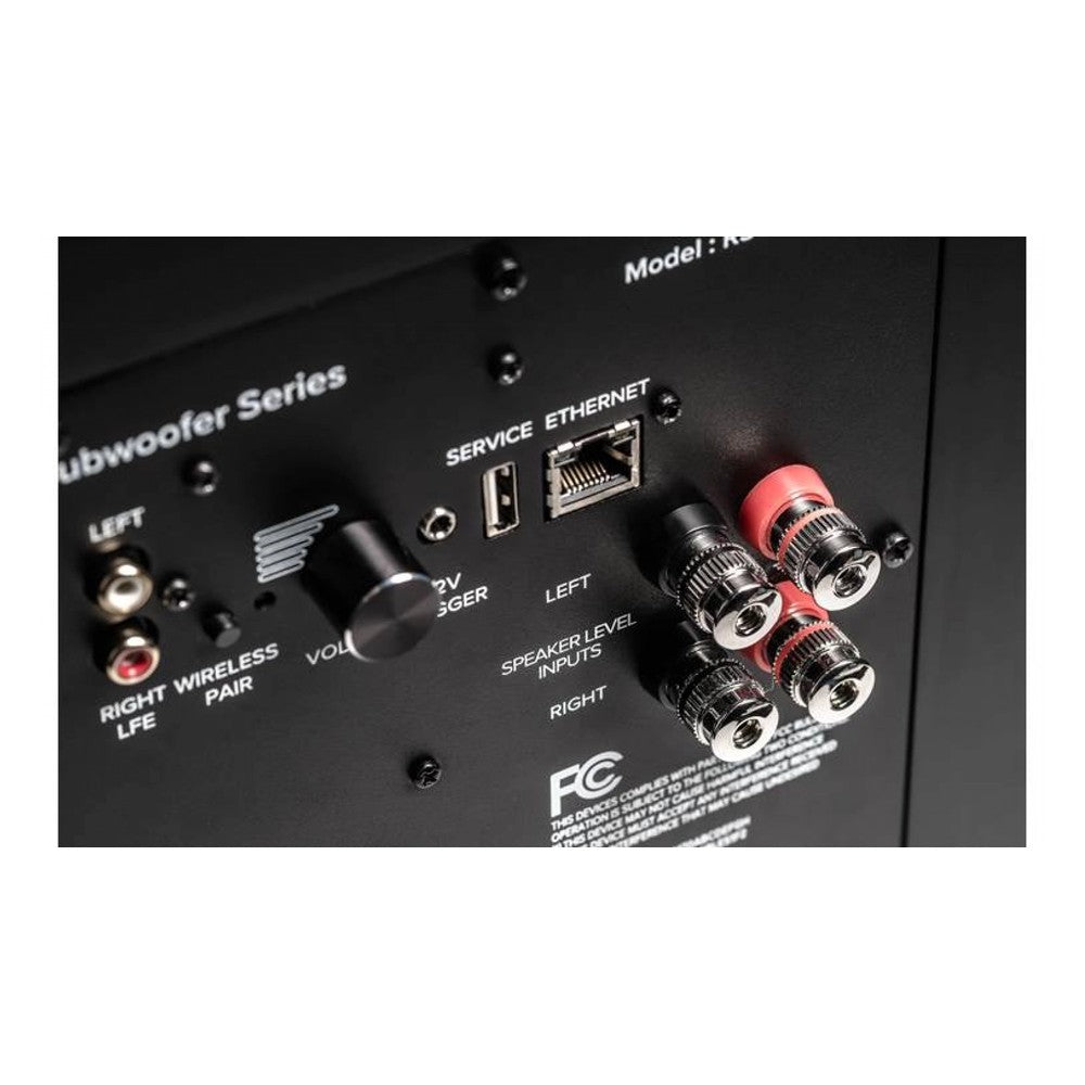 ELAC Varro RS500-SB Reference 10" powered subwoofer with Bluetooth app control and Auto EQ
