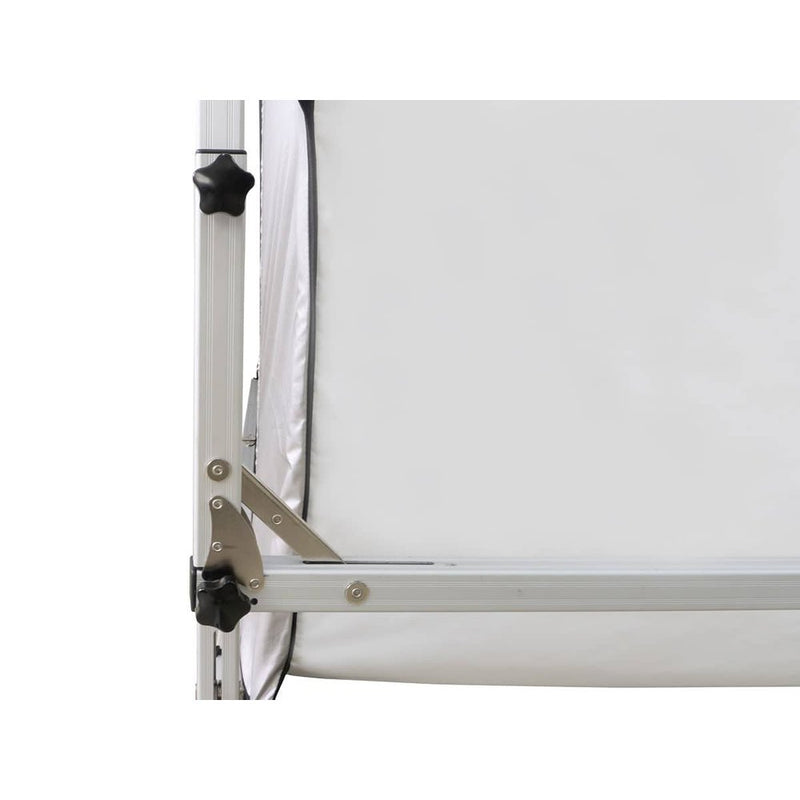 Elite GSP0810-IPW350 GolfSim Portable Multi-Sport/Golf Simulator Impact Screen, Folding-Frame Design with Enclosure Panels, Viewable 62.8"x111.6", Carrying Bag