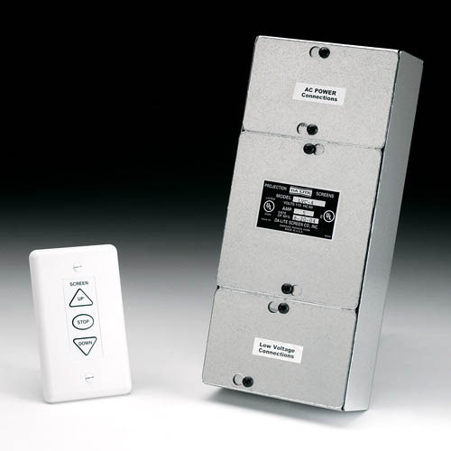 Da-Lite 40973 Single Motor Low Voltage Control with wall switch