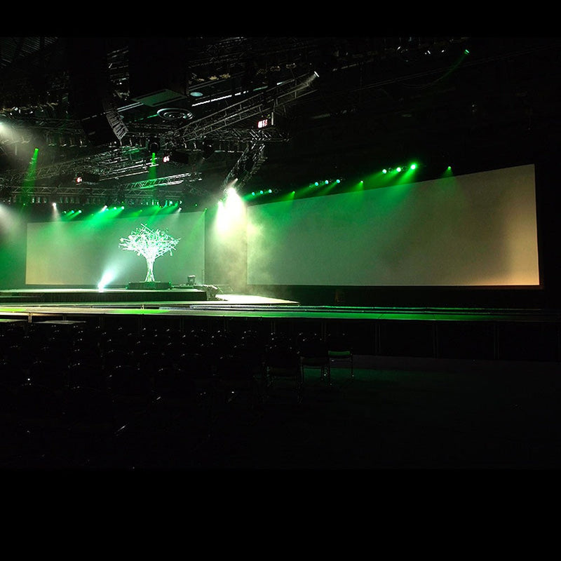 Draper 383189 StageScreen Surface Only 193 diag. (95x168) - HDTV [16:9] - CineFlex CH1200V 1.2 Gain