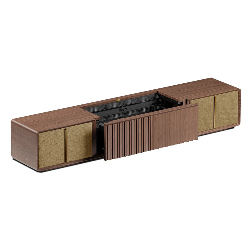 Cinest Core E1 Motorized UST Projector Media Console 102.5" - Brown - image 3