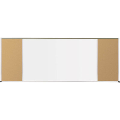 Best-Rite 406-70-PM-X2 Combination Boards - Whiteboard & Tackboards