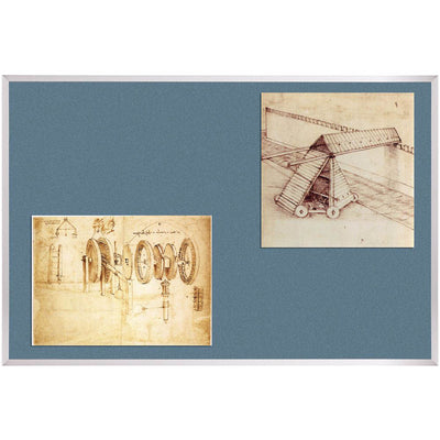 Best-Rite 322AC Colored Cork Tackboards with Aluminum Trim