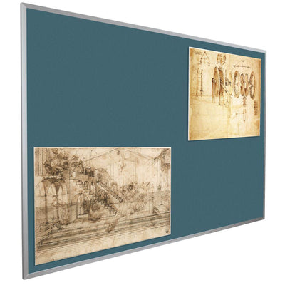 Best-Rite 322AC Colored Cork Tackboards with Aluminum Trim