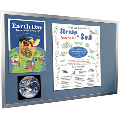 Best-Rite 322AH Colored Cork Tackboards with Aluminum Trim