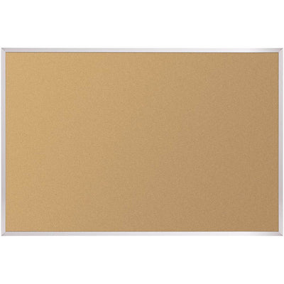 Best-Rite 303AC Natural Cork-Plate Tackboard with Aluminum Trim