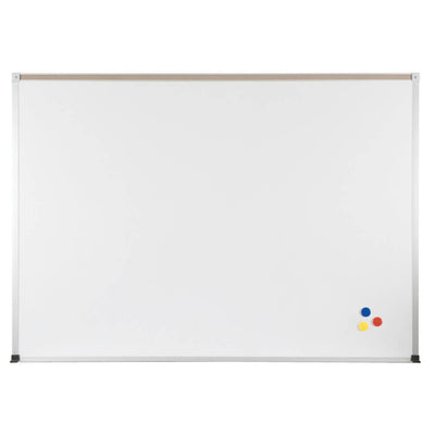 Best-Rite 2H2NF-M Porcelain Steel Whiteboard with ABC Trim