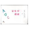 Best-Rite 2H2NF Porcelain Steel Whiteboard with ABC Trim