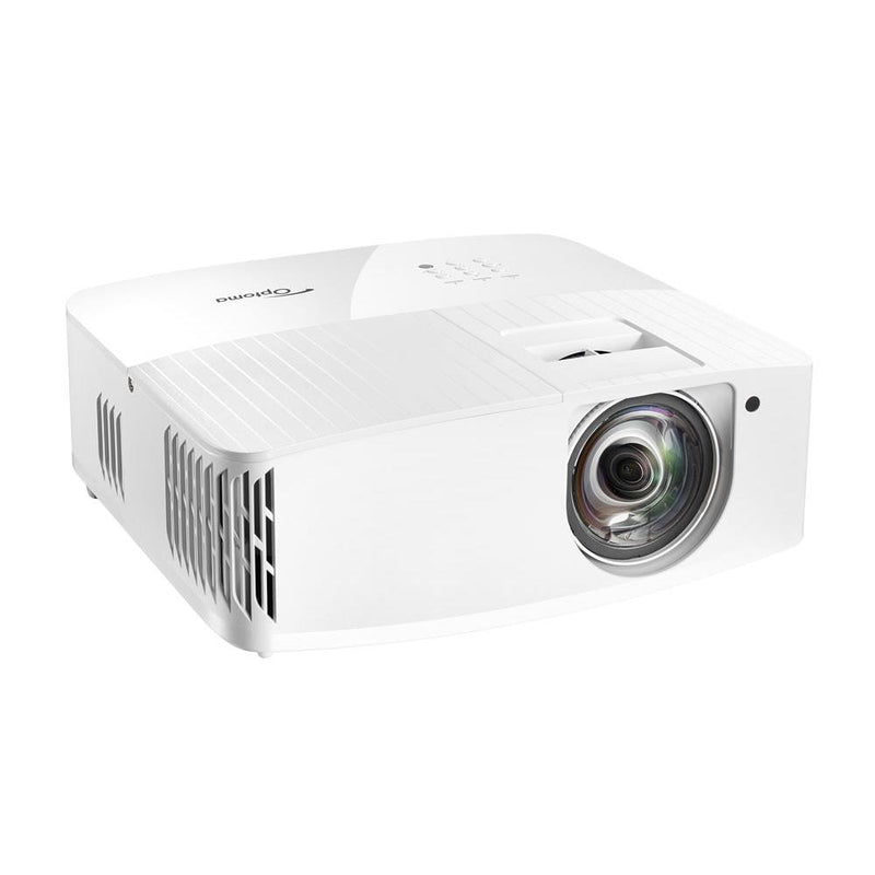 Optoma 4K400STx Bright 4K Short Throw Projector For Classrooms And Offices 4000 Lumens