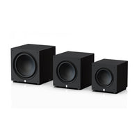 ELAC Varro PS250-BK Premium 10" powered subwoofer with Bluetooth app control and Auto EQ