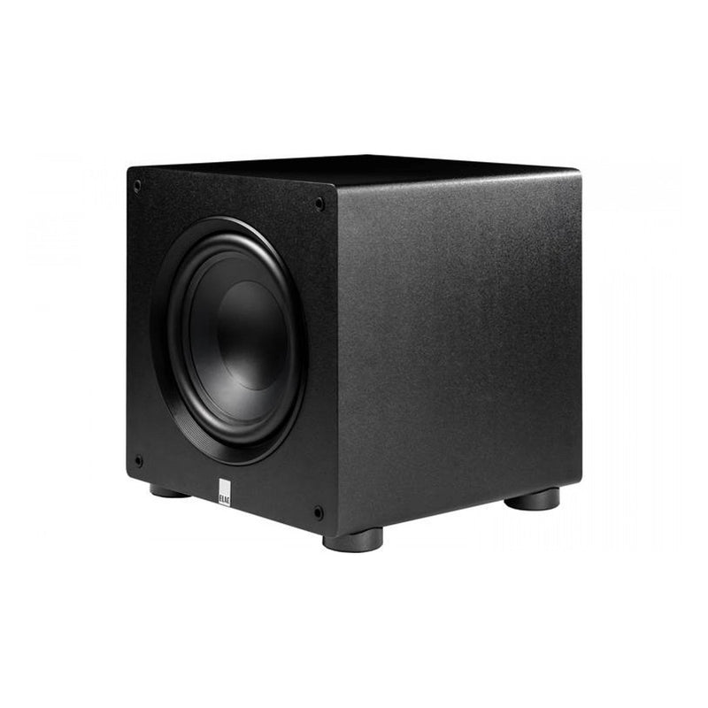 ELAC Varro PS350-BK Premium 12" powered subwoofer with Bluetooth app control and Auto EQ