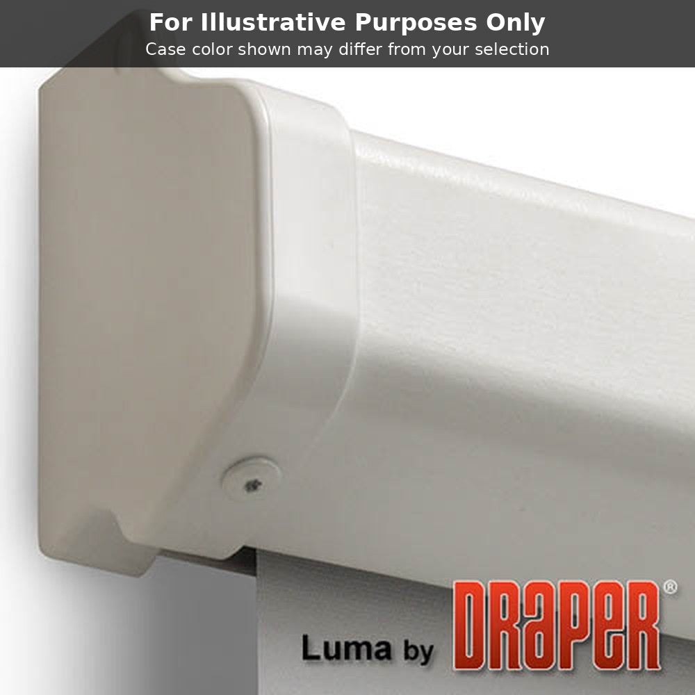 Draper 206064-Black-CUSTOM Luma 2 137 diag. (84x108) - AV Format - Contrast Grey XH800E 0.8 Gain