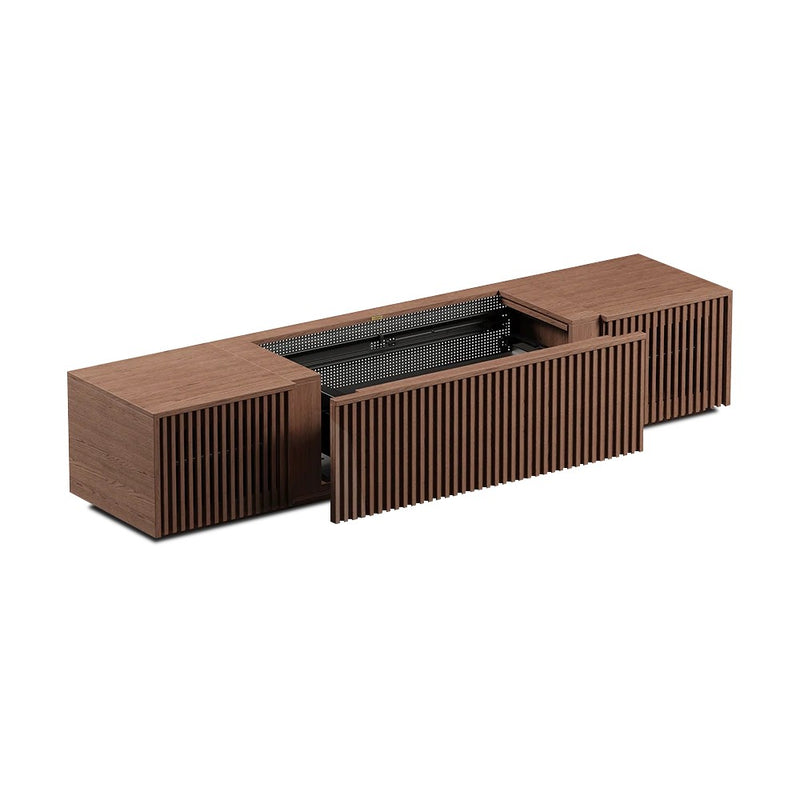 Cinest Core A1 Motorized UST Projector Media Console 90.5" - Brown - image 3