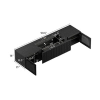 Cinest Core A1 Motorized UST Projector Media Console 90.5" - Black - image 2