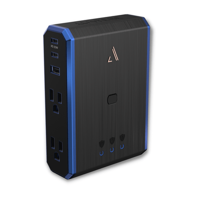 Austere V Series Power 4-Outlet with Omniport USB+PD20 &#124; 5S-PS4-US1