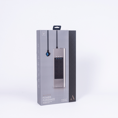 Austere Power V Series 8-Outlet with Omniport USB (North America) &#124; 5S-PS8-US1