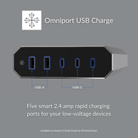 Austere Power V Series 8-Outlet with Omniport USB (North America) | 5S-PS8-US1