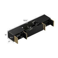 Cinest Core E1 Motorized UST Projector Media Console 102.5" - Black - image 2