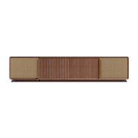 Cinest Core E1 Motorized UST Projector Media Console 90.5" - Brown