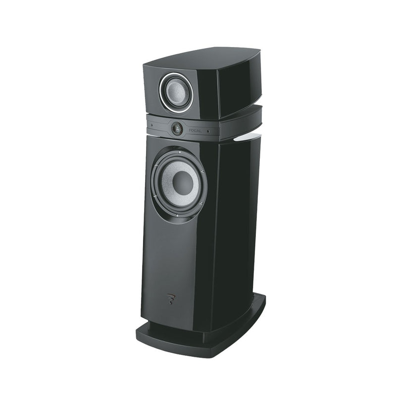 Focal Scala Utopia EVO M High-End 3-Way Floorstanding Hi-Fi Speaker (Black High Gloss)