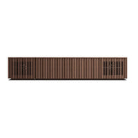 Cinest Core A1 Motorized UST Projector Media Console 90.5" - Brown