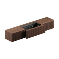 Cinest Core A1 Motorized UST Projector Media Console 102.5" - Brown - image 3