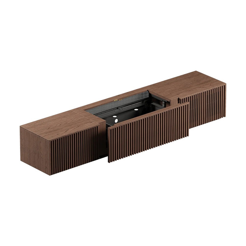 Cinest Core A1 Motorized UST Projector Media Console 102.5" - Brown - image 3