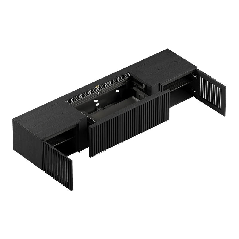 Cinest Core A1 Motorized UST Projector Media Console 90.5" - Black - image 4