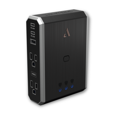 Austere VII Series Power 4-Outlet with Omniport USB+PD45 &#124; 7S-PS4-US1
