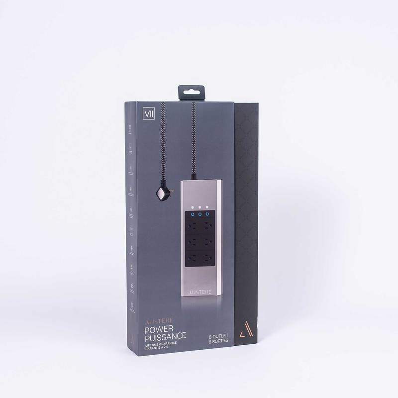 Austere Power VII Series 6-Outlet with Omniport USB+PD (North America) | 7S-PS6-US1
