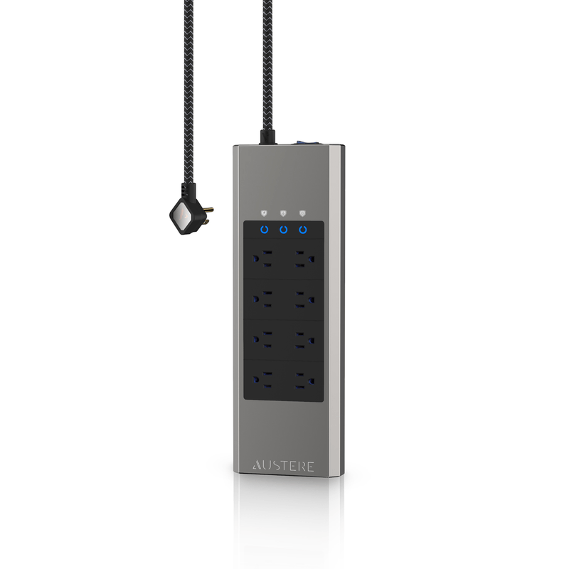 Austere Power VII Series 8-Outlet with Omniport USB+PD (North America) | 7S-PS8-US1
