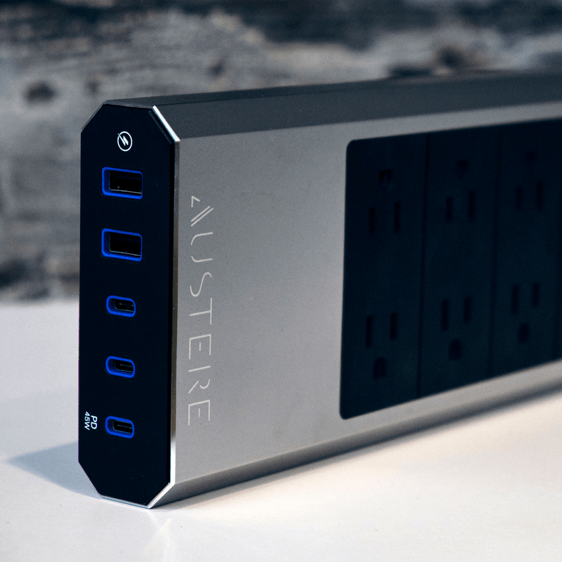 Austere Power VII Series 8-Outlet with Omniport USB+PD (North America) | 7S-PS8-US1