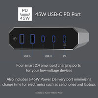 Austere Power VII Series 8-Outlet with Omniport USB+PD (North America) | 7S-PS8-US1