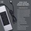 Austere Power VII Series 8-Outlet with Omniport USB+PD (North America) &#124; 7S-PS8-US1