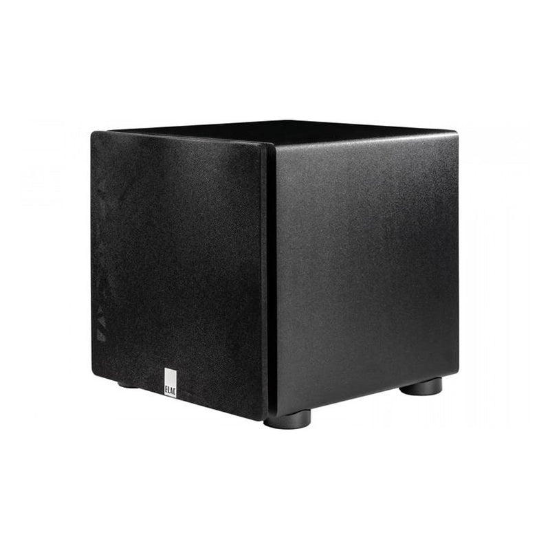ELAC Varro PS350-BK Premium 12" powered subwoofer with Bluetooth app control and Auto EQ