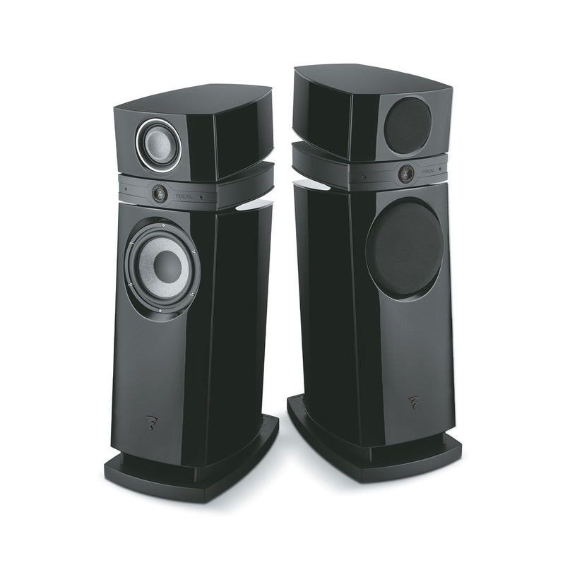 Focal Scala Utopia EVO M High-End 3-Way Floorstanding Hi-Fi Speaker (Black High Gloss)