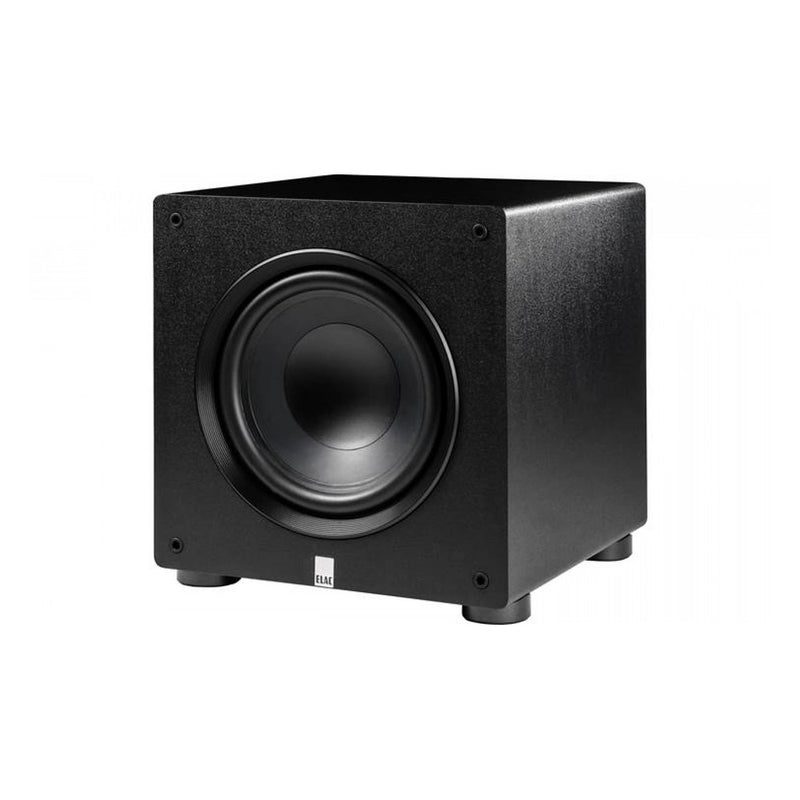 ELAC Varro PS350-BK Premium 12" powered subwoofer with Bluetooth app control and Auto EQ