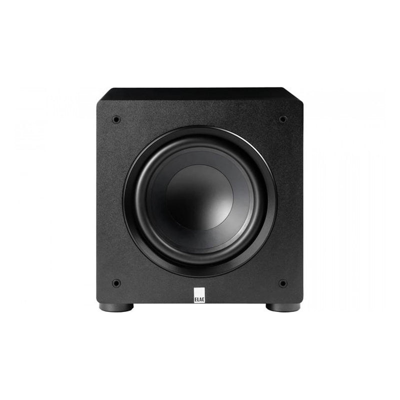 ELAC Varro PS250-BK Premium 10" powered subwoofer with Bluetooth app control and Auto EQ