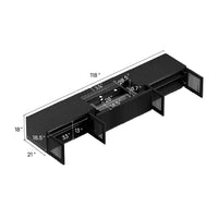 Cinest Core A1 Motorized UST Projector Media Console 118" - Black - image 2
